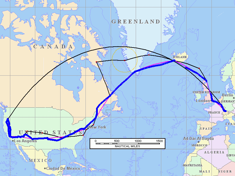 Ferry Flight Routing Woche 3: 29.9.-5.10.2007 Columbia 400 Factory Training (Bend, OR, USA ...